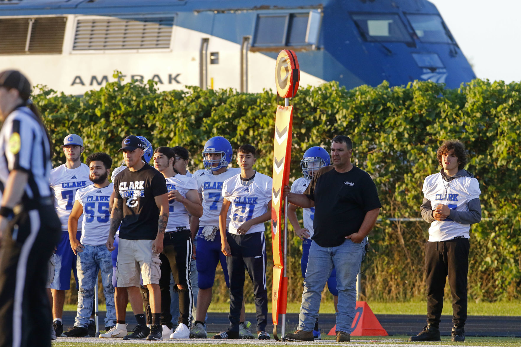 Clark at Whiting football